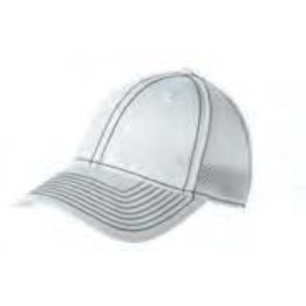 DXB Cap with Piping 10a white